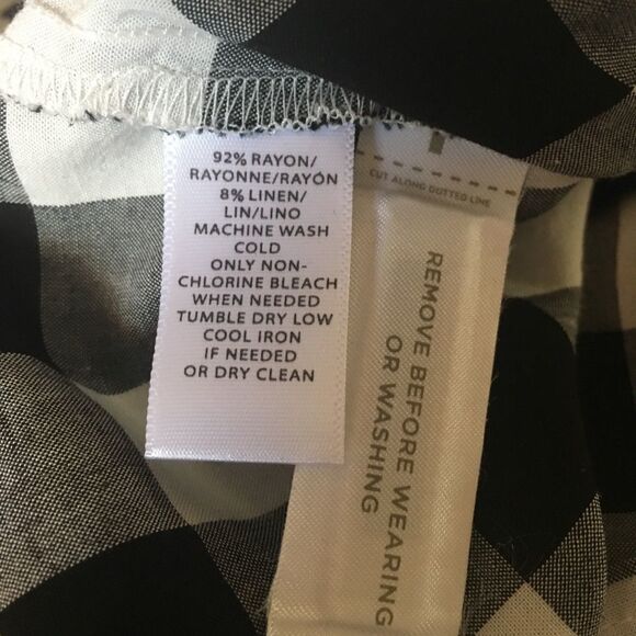 NWT Loft off shoulder plaid dress. Medium - Picture 3 of 4